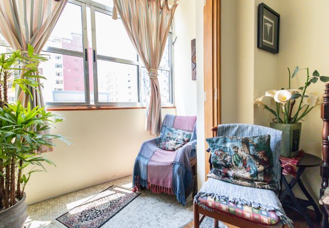 Apartamento em São Paulo - Apto aconchegante a 15 min do metrô na Bela Vista Apartamento em São Paulo - Apto aconchegante a 15 min do metrô na Bela Vista