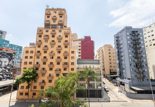 Apartamento em São Paulo - Apto aconchegante a 15 min do metrô na Bela Vista Apartamento em São Paulo - Apto aconchegante a 15 min do metrô na Bela Vista