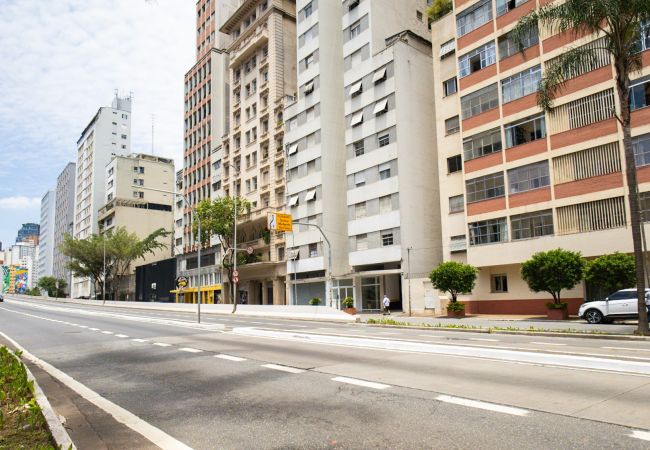Apartamento em São Paulo - Apto aconchegante a 15 min do metrô na Bela Vista Apartamento em São Paulo - Apto aconchegante a 15 min do metrô na Bela Vista