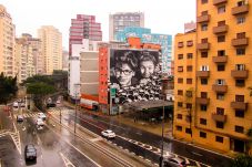 Apartamento em São Paulo - Apto aconchegante a 15 min do metrô na Bela Vista