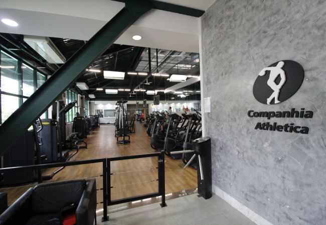 Academia do condomínio. Academia do condomínio.