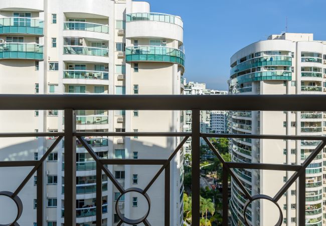 Varanda do apartamento. Varanda do apartamento.