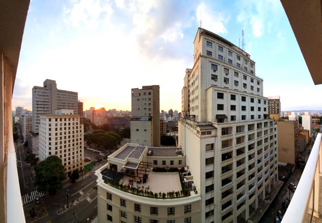 Apartamento em São Paulo - Apartamento com Wi-Fi próximo ao metrô Luz