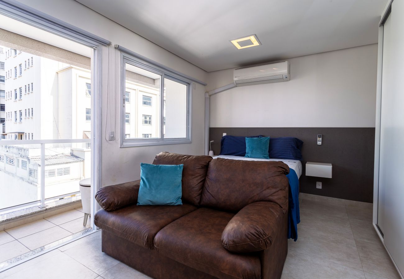 Apartamento em São Paulo - Apartamento com Wi-Fi próximo ao metrô Luz Apartamento em São Paulo - Apartamento com Wi-Fi próximo ao metrô Luz