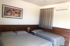 Apartamento em Barra de São Miguel - Suíte com Wi-Fi na Pousada Posto Elite em Alagoas