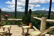 Casa em São Bento do Sapucaí - Cabana com vista deslumbrante das montanhas e WiFi