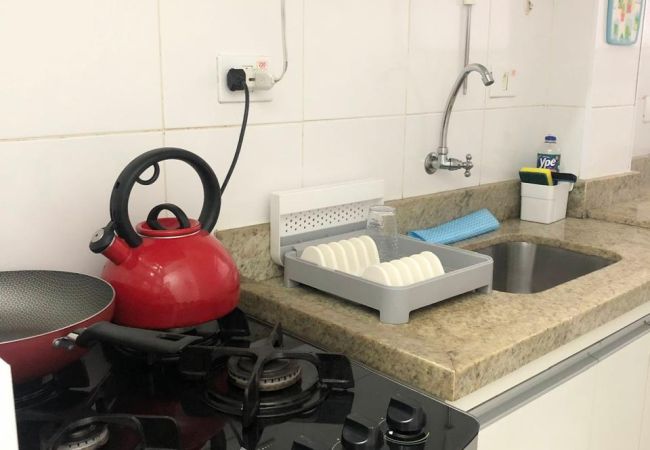 Apartamento em Santos - Apto aconchegante e bem localizado com ar e wi-fi Apartamento em Santos - Apto aconchegante e bem localizado com ar e wi-fi