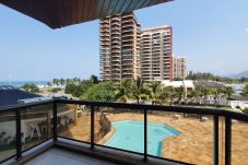 Apartamento em Rio de Janeiro - Acolhedor flat à beira-mar na Barra da Tijuca