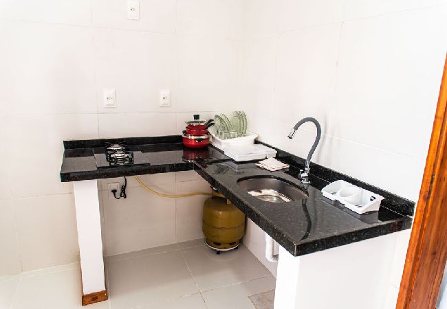 Apartamento em Fortim - Shekna Flat com Wi-Fi na Praia Pontal de Maceió/CE Apartamento em Fortim - Shekna Flat com Wi-Fi na Praia Pontal de Maceió/CE