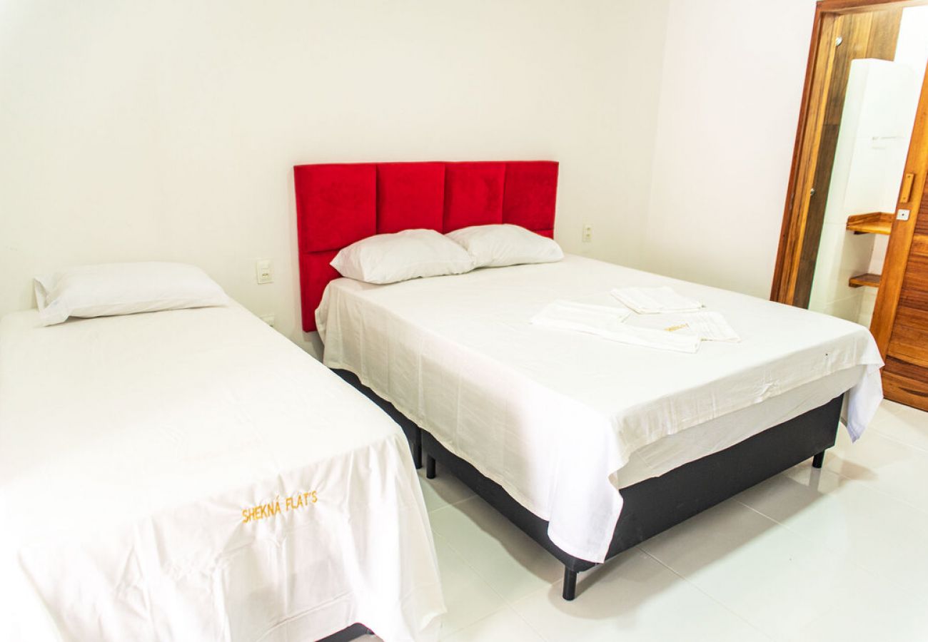 Apartamento em Fortim - Shekna Flat com Wi-Fi na Praia Pontal de Maceió/CE Apartamento em Fortim - Shekna Flat com Wi-Fi na Praia Pontal de Maceió/CE