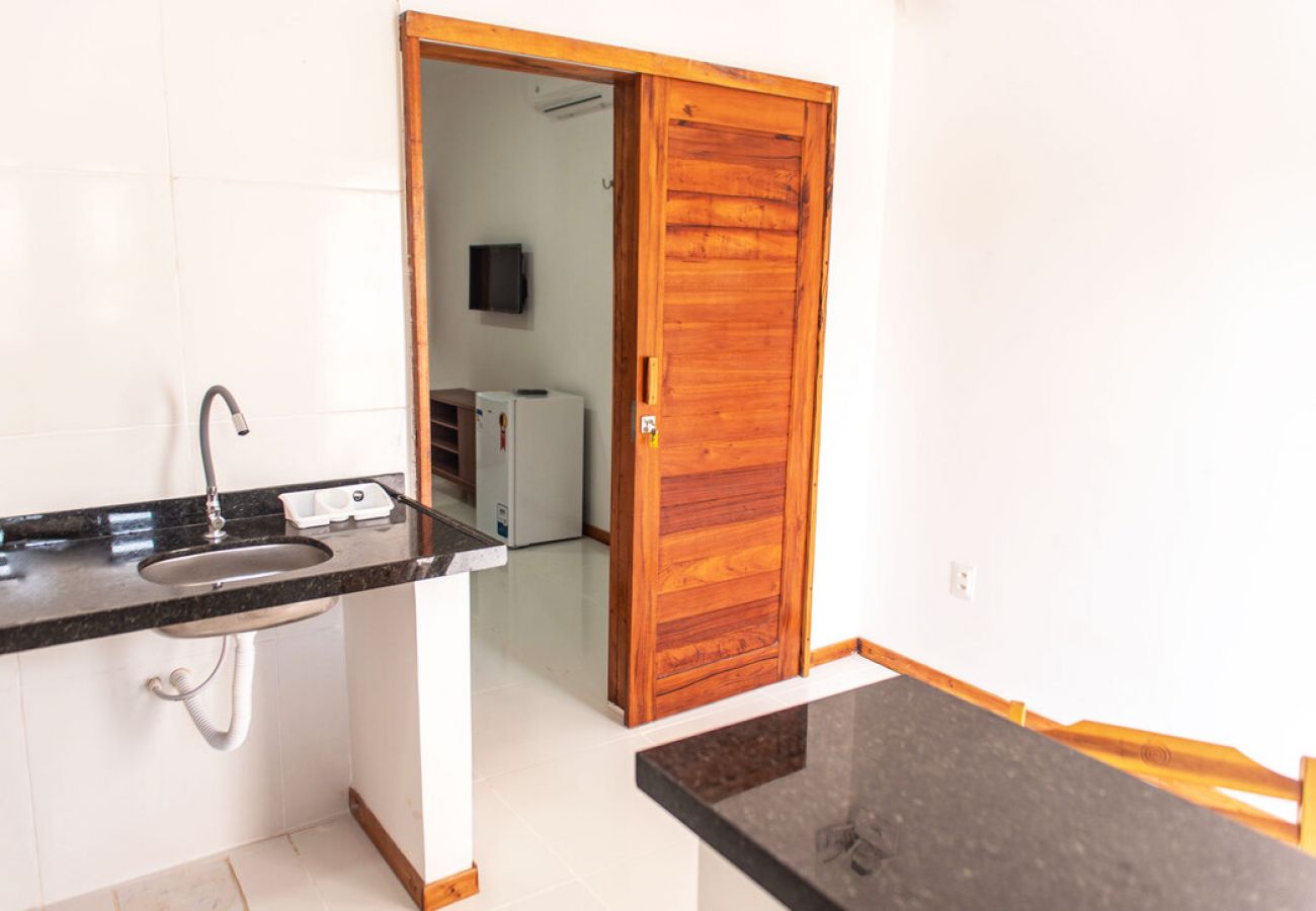 Apartamento em Fortim - Shekna Flat com Wi-Fi na Praia Pontal de Maceió/CE Apartamento em Fortim - Shekna Flat com Wi-Fi na Praia Pontal de Maceió/CE