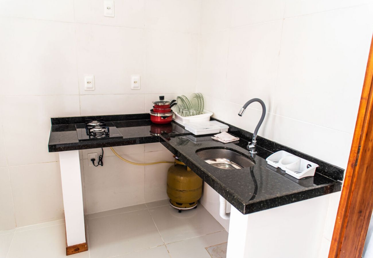 Apartamento em Fortim - Shekna Flat com Wi-Fi na Praia Pontal de Maceió/CE Apartamento em Fortim - Shekna Flat com Wi-Fi na Praia Pontal de Maceió/CE