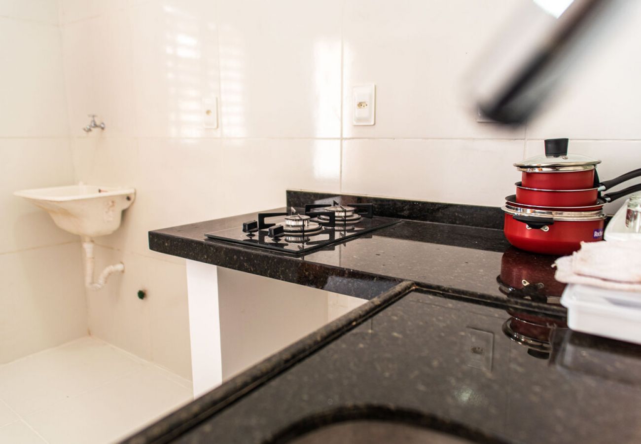 Apartamento em Fortim - Shekna Flat com Wi-Fi na Praia Pontal de Maceió/CE Apartamento em Fortim - Shekna Flat com Wi-Fi na Praia Pontal de Maceió/CE