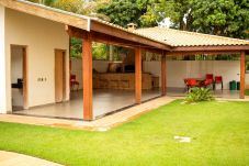 Casa em Santa Maria da Serra - Pesca, piscina e lazer: Chácara em Tamanduá/SP