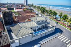 Casa em Praia Grande - Casa beira-mar c piscina/churrasq, Praia Grande/SP