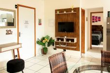 Apartamento em Ubatuba - Incrível Apto com piscina e churrasq em Ubatuba/SP