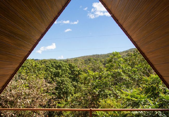 Chalé em Alto Paraíso de Goiás - Chalé com churrasqueira e jacuzzi aquecida Chalé em Alto Paraíso de Goiás - Chalé com churrasqueira e jacuzzi aquecida