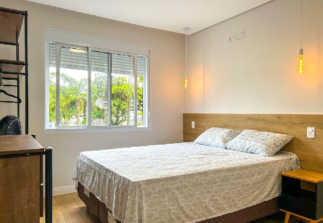 Apartamento em Santos - Apto estiloso e climatizado com wi-fi a beira mar Apartamento em Santos - Apto estiloso e climatizado com wi-fi a beira mar