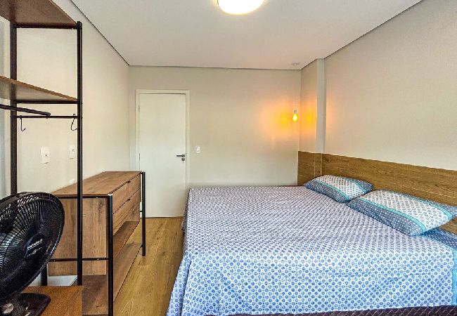 Apartamento em Santos - Apto estiloso e climatizado com wi-fi a beira mar Apartamento em Santos - Apto estiloso e climatizado com wi-fi a beira mar