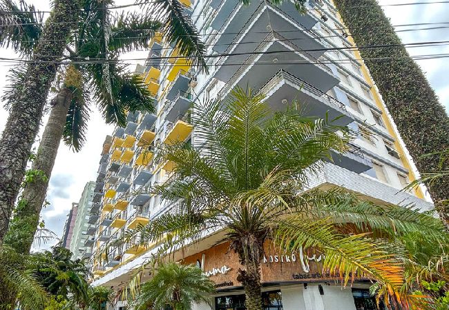 Apartamento em Santos - Apto estiloso e climatizado com wi-fi a beira mar Apartamento em Santos - Apto estiloso e climatizado com wi-fi a beira mar