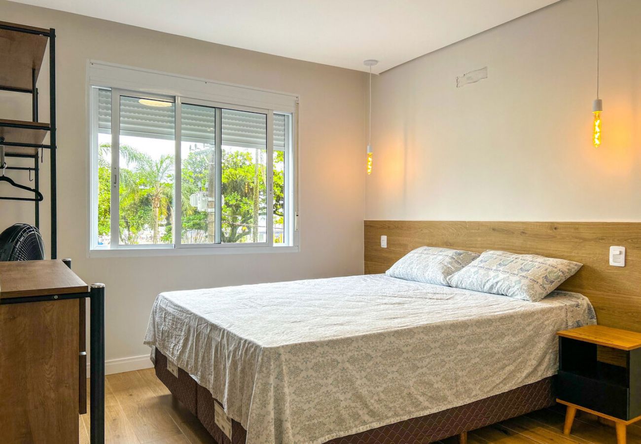 Apartamento em Santos - Apto estiloso e climatizado com wi-fi a beira mar Apartamento em Santos - Apto estiloso e climatizado com wi-fi a beira mar