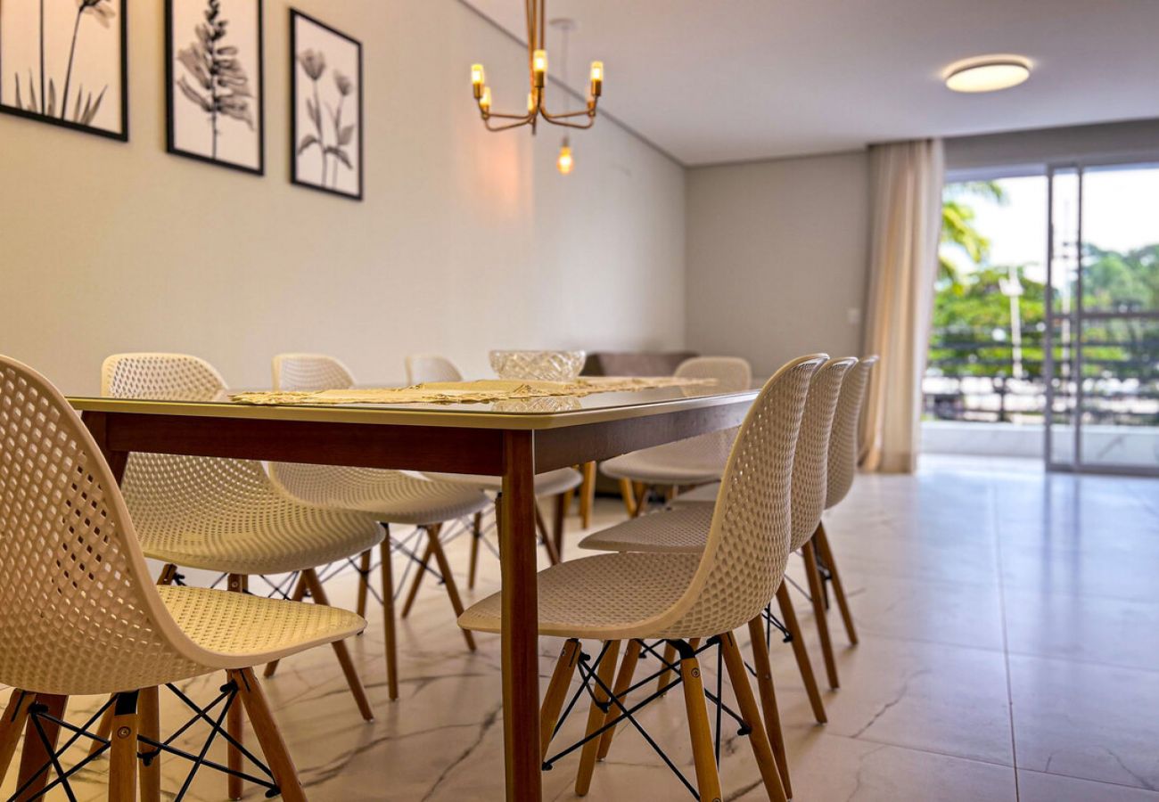 Apartamento em Santos - Apto estiloso e climatizado com wi-fi a beira mar Apartamento em Santos - Apto estiloso e climatizado com wi-fi a beira mar
