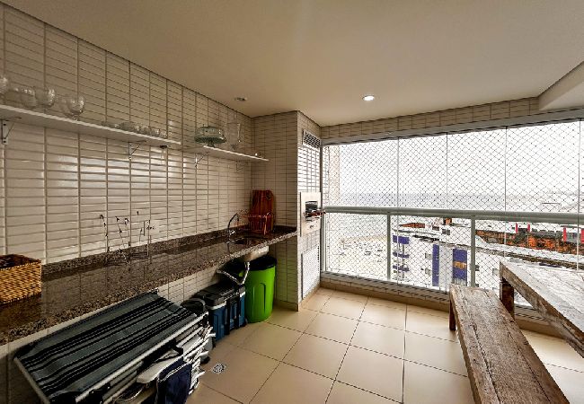 Apartamento em Praia Grande - Ótimo apto de frente para Praia do Boqueirão/SP Apartamento em Praia Grande - Ótimo apto de frente para Praia do Boqueirão/SP