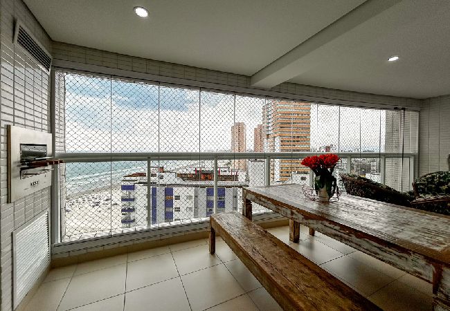 Apartamento em Praia Grande - Ótimo apto de frente para Praia do Boqueirão/SP Apartamento em Praia Grande - Ótimo apto de frente para Praia do Boqueirão/SP