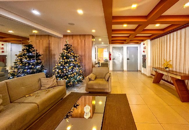 Apartamento em Praia Grande - Ótimo apto de frente para Praia do Boqueirão/SP Apartamento em Praia Grande - Ótimo apto de frente para Praia do Boqueirão/SP