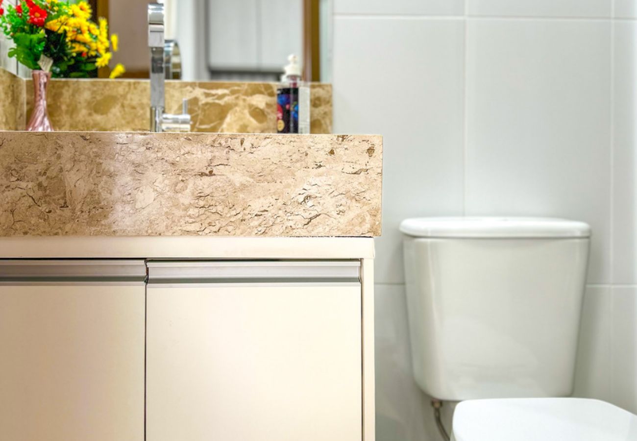 Apartamento em Praia Grande - Ótimo apto de frente para Praia do Boqueirão/SP Apartamento em Praia Grande - Ótimo apto de frente para Praia do Boqueirão/SP