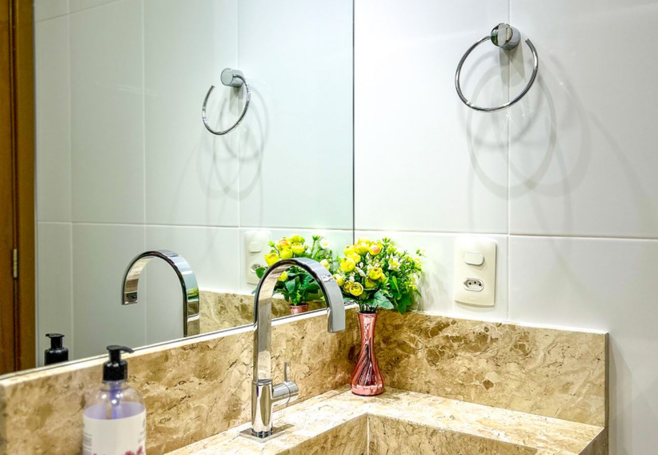 Apartamento em Praia Grande - Ótimo apto de frente para Praia do Boqueirão/SP Apartamento em Praia Grande - Ótimo apto de frente para Praia do Boqueirão/SP