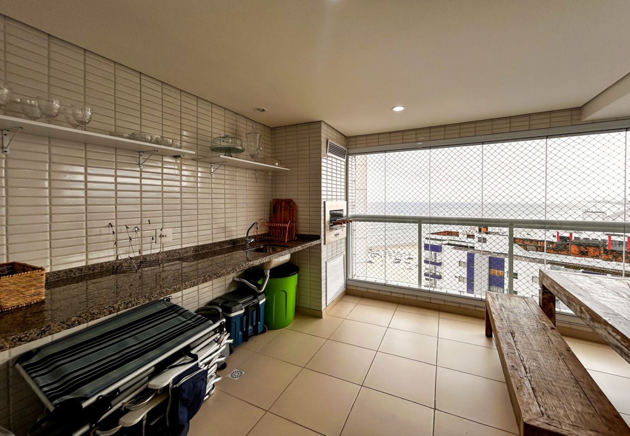 Apartamento em Praia Grande - Ótimo apto de frente para Praia do Boqueirão/SP Apartamento em Praia Grande - Ótimo apto de frente para Praia do Boqueirão/SP