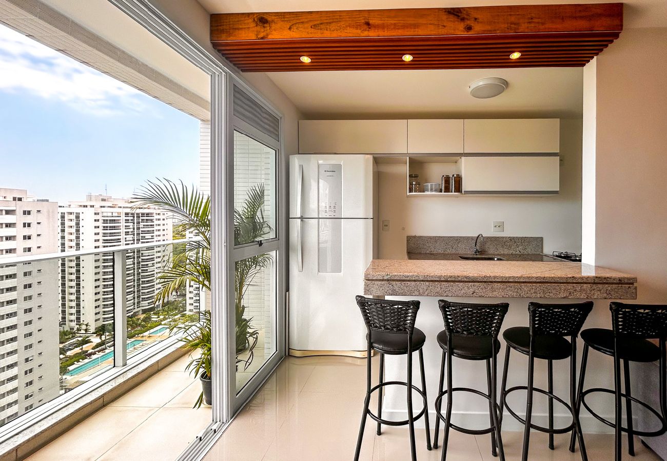 Apartamento em Rio de Janeiro - Apto para 5 em Condomínio Resort | Barra Olímpica