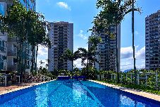 Apartamento em Rio de Janeiro - Apto para 5 em Condomínio Resort | Barra Olímpica