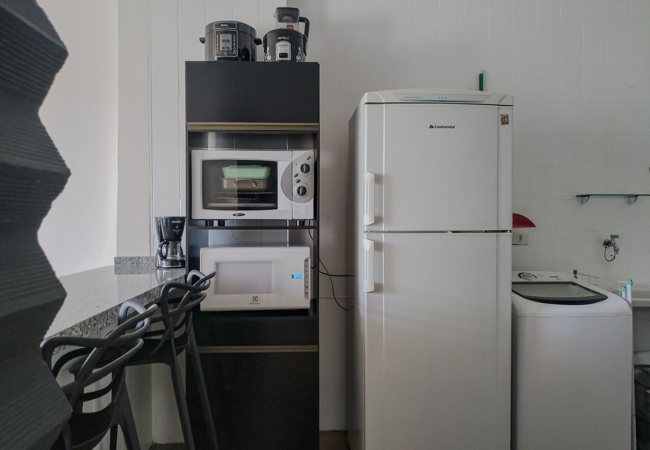 Apartamento em Santos - Apto completo no Embaré: Beira Mar | Ar | Garagem Apartamento em Santos - Apto completo no Embaré: Beira Mar | Ar | Garagem
