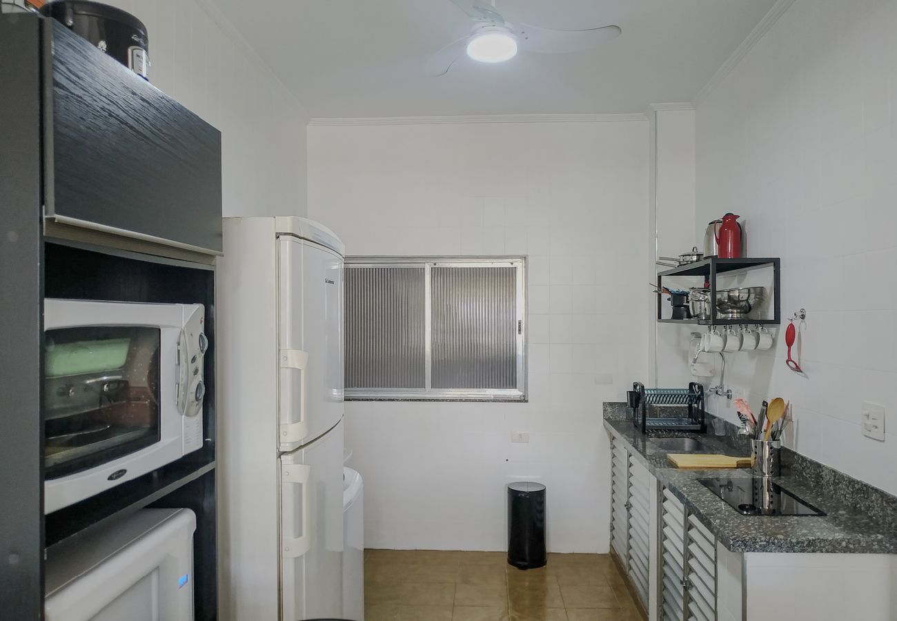 Apartamento em Santos - Apto completo no Embaré: Beira Mar | Ar | Garagem Apartamento em Santos - Apto completo no Embaré: Beira Mar | Ar | Garagem