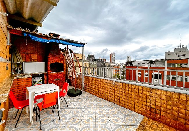 Apartamento em Guarujá - Apto a 800m da Praia da Enseada no Guarujá/SP Apartamento em Guarujá - Apto a 800m da Praia da Enseada no Guarujá/SP