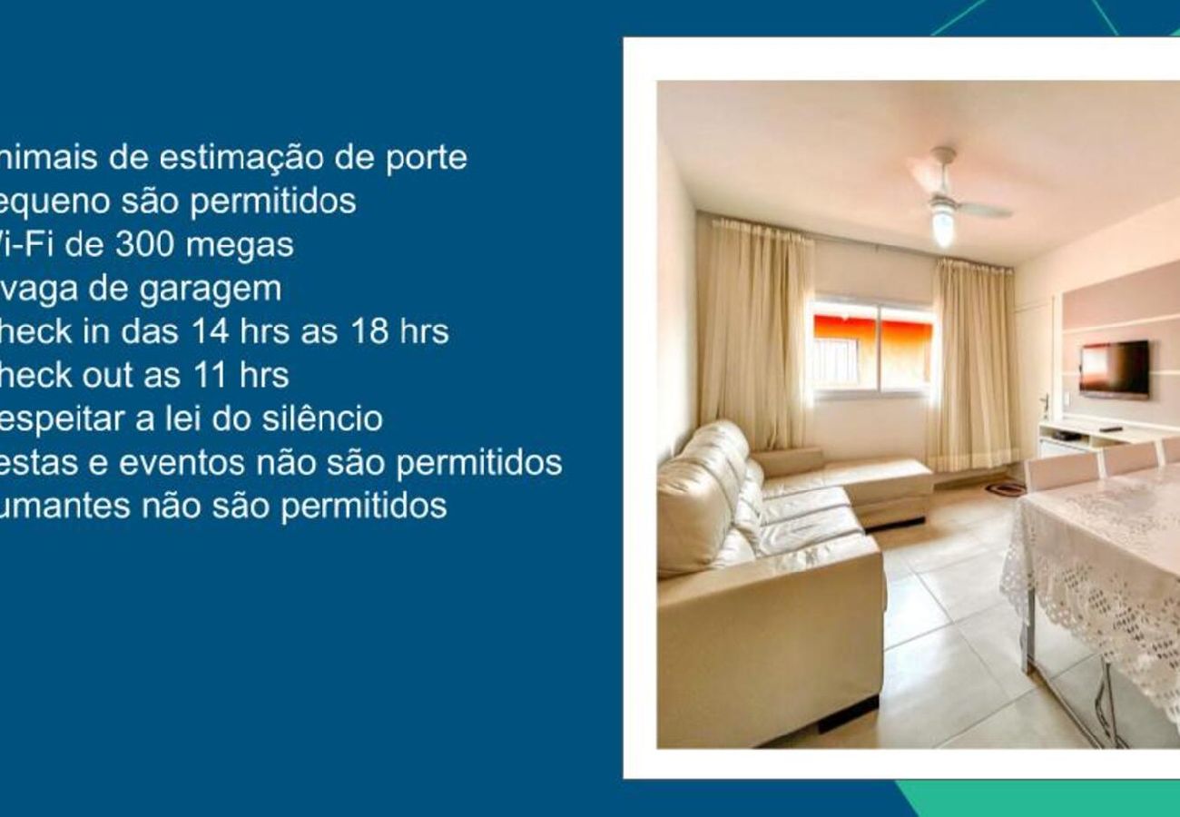 Apartamento em Bertioga - Apto com WiFi a 3 min de carro da Praia da Enseada Apartamento em Bertioga - Apto com WiFi a 3 min de carro da Praia da Enseada