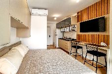 Apartamento em São Paulo - Flat com excelente localização na Consolação/SP