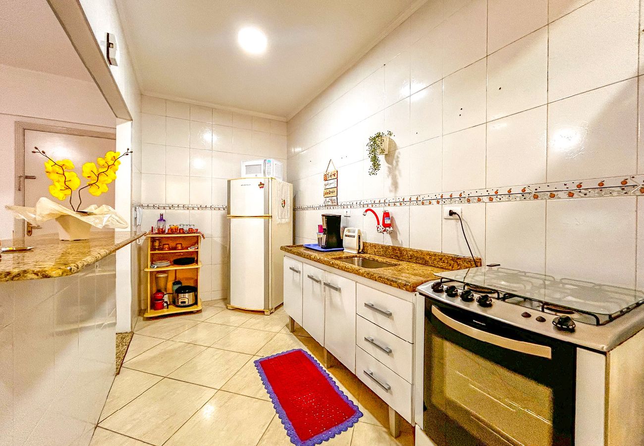 Apartamento em São Vicente - Apto a poucos metros da Praia do Gonzaguinha/SP Apartamento em São Vicente - Apto a poucos metros da Praia do Gonzaguinha/SP