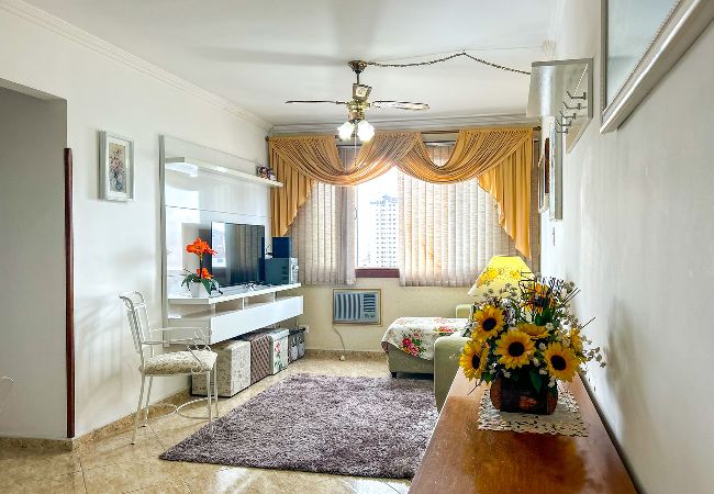 Apartamento em Santos - Apto com Wi-Fi | Ar | Smart TV | Garagem Apartamento em Santos - Apto com Wi-Fi | Ar | Smart TV | Garagem