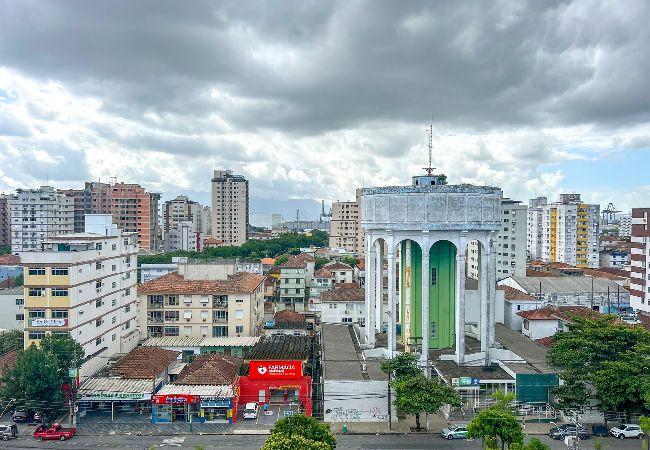 Apartamento em Santos - Apto com Wi-Fi | Ar | Smart TV | Garagem Apartamento em Santos - Apto com Wi-Fi | Ar | Smart TV | Garagem