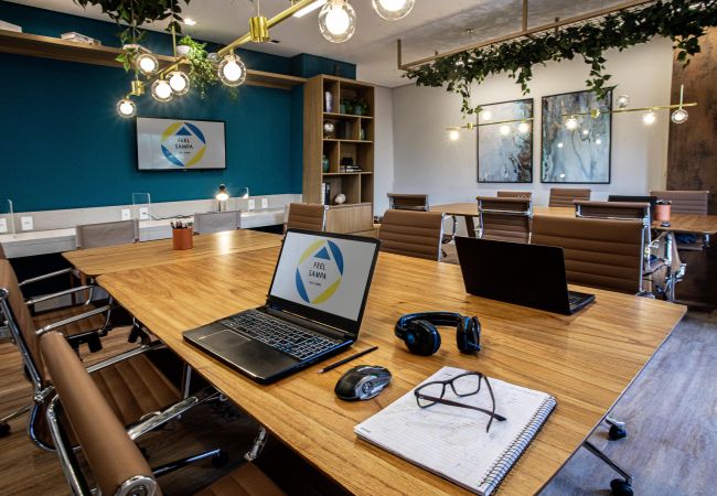 Aproveite a sua estadia corporativa em São Paulo com a Feel Sampa Ideal para profissionais em estadia flexível com foco no trabalho