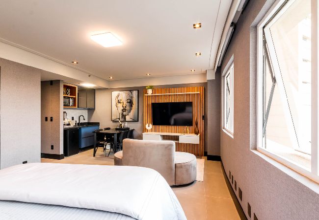 Apartamento em Barueri - Flat com lazer, Wi-Fi e ótima localização Apartamento em Barueri - Flat com lazer, Wi-Fi e ótima localização