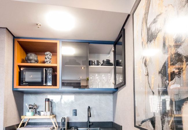 Apartamento em Barueri - Flat com lazer, Wi-Fi e ótima localização Apartamento em Barueri - Flat com lazer, Wi-Fi e ótima localização