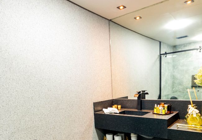 Apartamento em Barueri - Flat com lazer, Wi-Fi e ótima localização Apartamento em Barueri - Flat com lazer, Wi-Fi e ótima localização