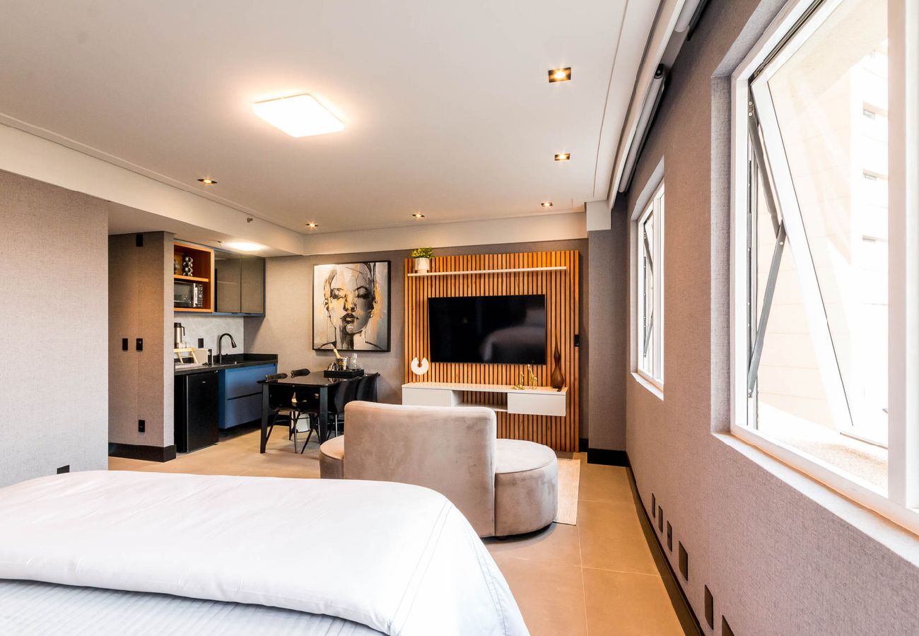 Apartamento em Barueri - Flat com lazer, Wi-Fi e ótima localização Apartamento em Barueri - Flat com lazer, Wi-Fi e ótima localização