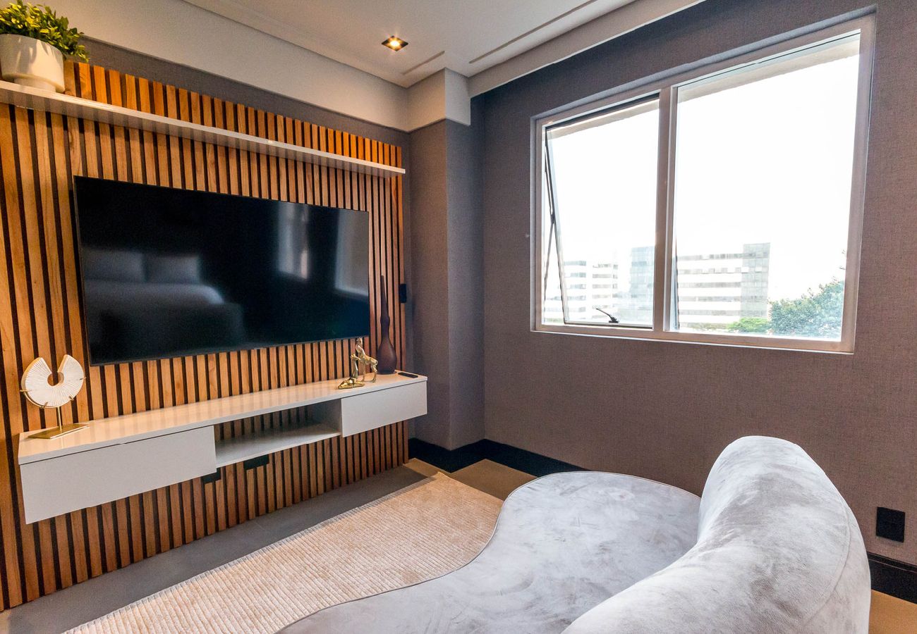 Apartamento em Barueri - Flat com lazer, Wi-Fi e ótima localização Apartamento em Barueri - Flat com lazer, Wi-Fi e ótima localização