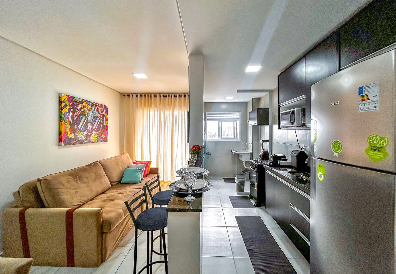 Apartamento em Sorocaba - Apto c WiFi, espaço home office e boa localização Apartamento em Sorocaba - Apto c WiFi, espaço home office e boa localização