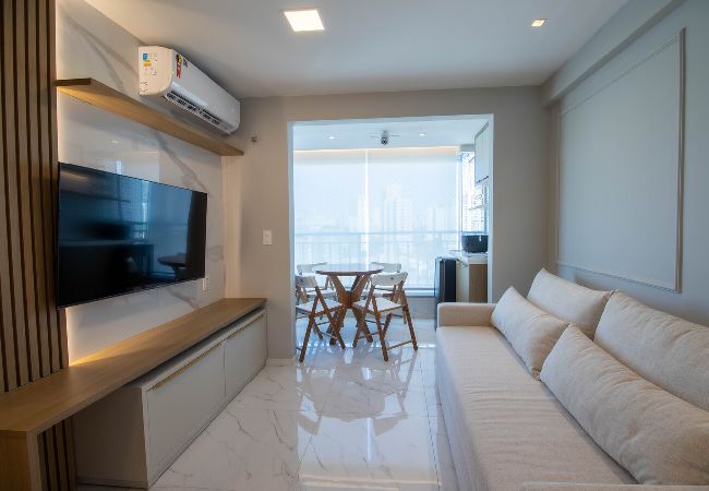Apartamento em Fortaleza - Apto confortável com WI-FI e churrasqueira Apartamento em Fortaleza - Apto confortável com WI-FI e churrasqueira